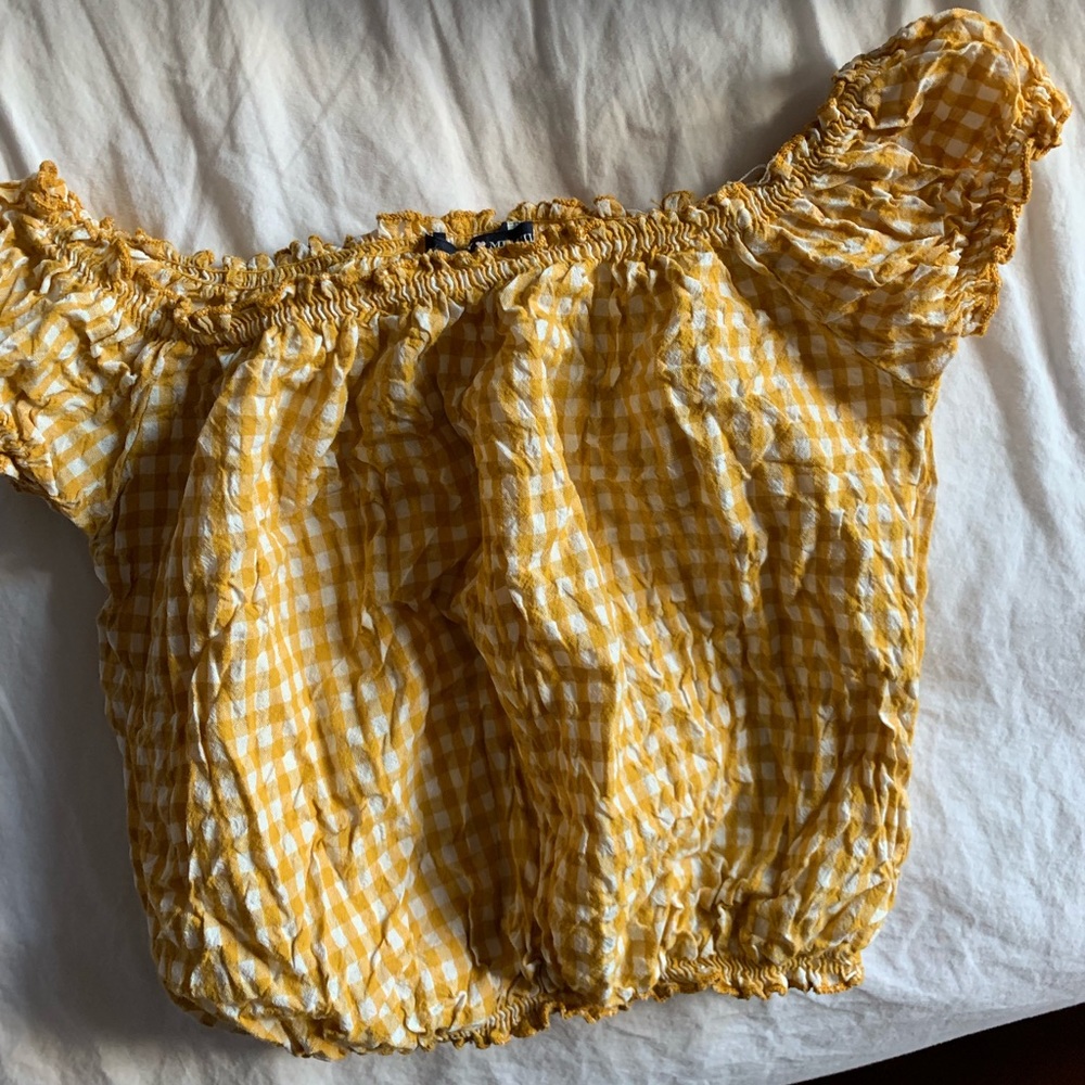 brandy melville off the shoulder top